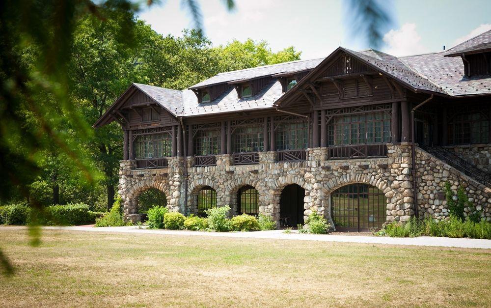 Hotel Overlook And Stone At Bear Mountain
