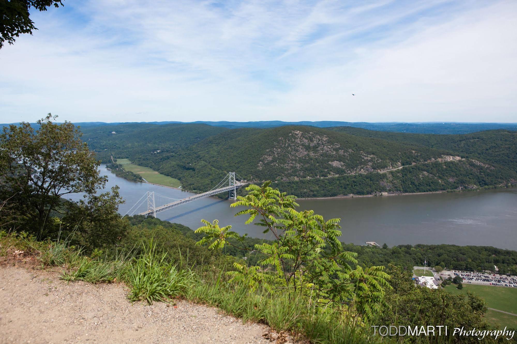 Overlook And Stone At Bear Mountain